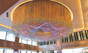 【酒店餐廳】?jī)?yōu)質(zhì)梅花管大型水晶燈