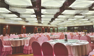 【酒店宴會(huì)廳】一級(jí)水晶不銹鋼底盤(pán)水晶燈SSDZ058631