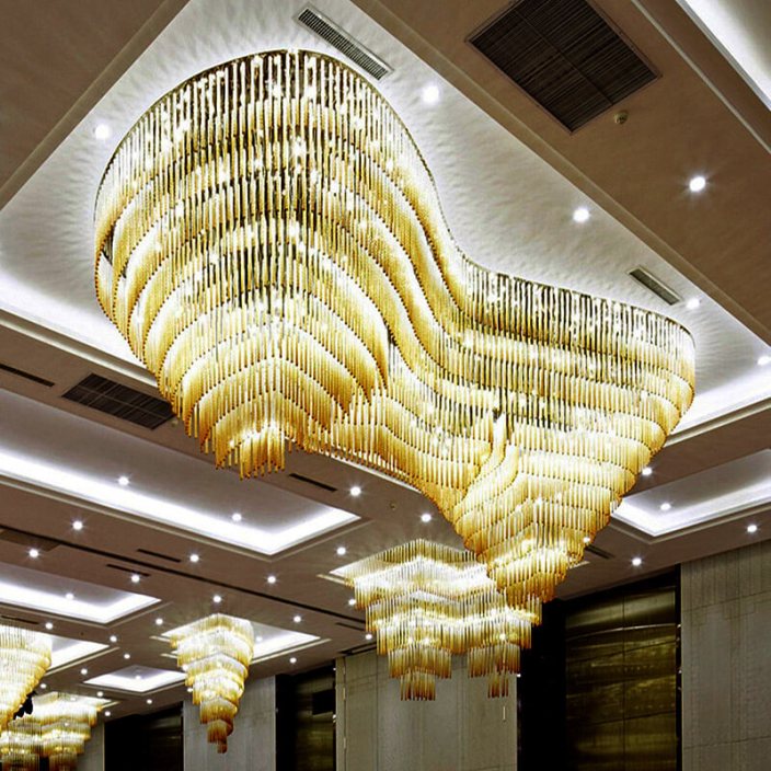 酒店大堂燈飾訂制，找源頭廠家