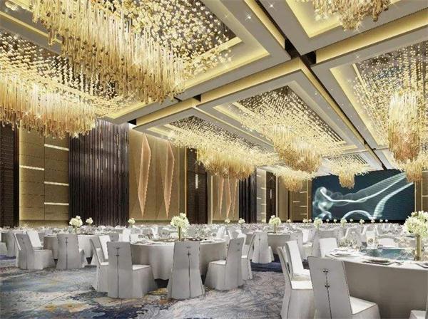 酒店宴會廳非標(biāo)工程燈具定制 廠家直供