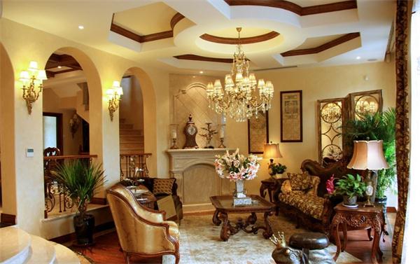 別墅客廳燈具效果圖設(shè)計 廠家價格直供