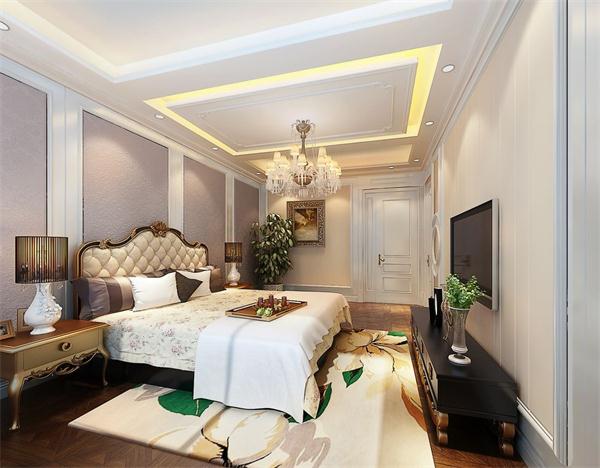 經(jīng)典歐式風格別墅臥室水晶布藝吊燈 定制價格