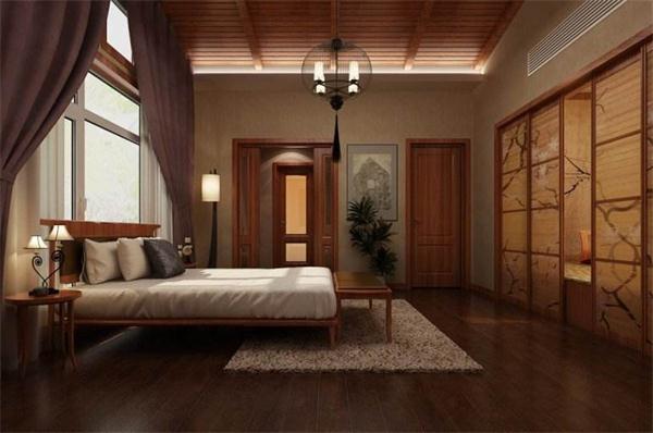 新中式臥室別墅燈具效果圖  一站式設(shè)計定制供貨