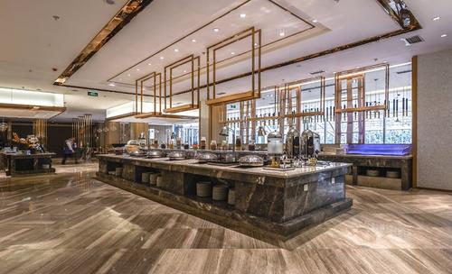 高檔酒店餐廳自助區(qū)JD20078828燈具廠家設(shè)計(jì)案例