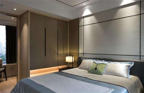 新中式裝修酒店客房無主燈照明設(shè)計(jì)效果圖 燈具廠家定制