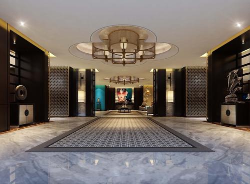 星級酒店大堂燈具廠家定制 一站式照明設(shè)計(jì)供貨安裝