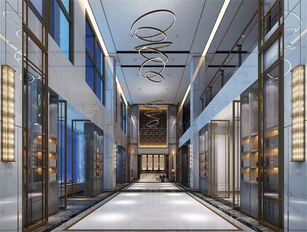 星級酒店大堂高檔藝術(shù)吊燈燈具定制 一站式設(shè)計(jì)安裝