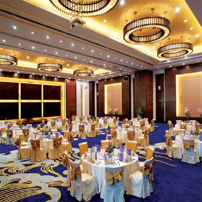 酒店裝飾燈_鐵藝宴會廳吊燈定制價格【孫氏照明】